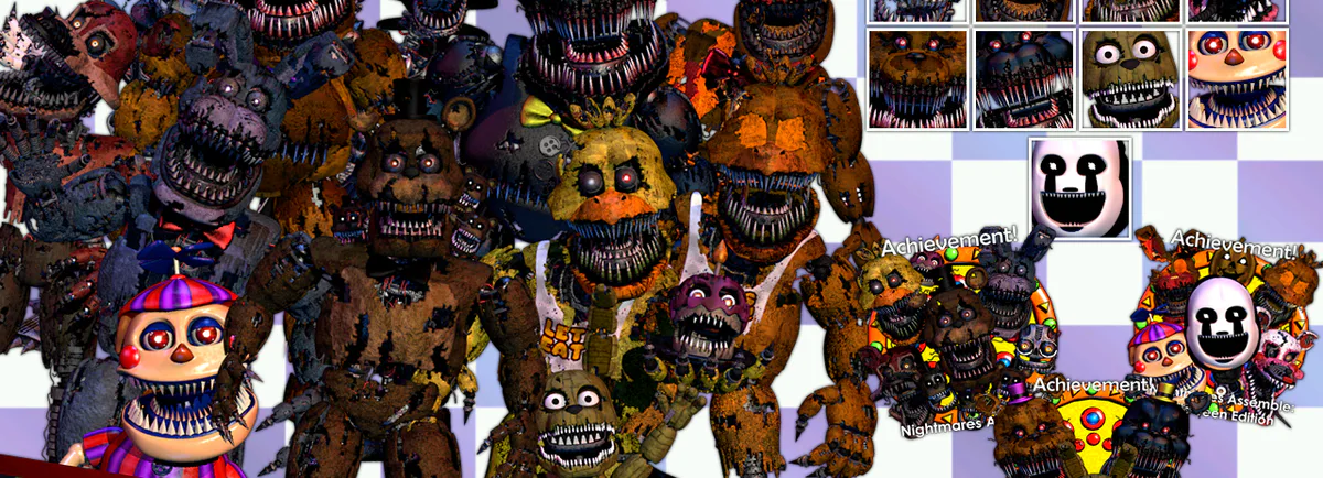 Comunità di Steam :: :: All Fnaf 4 Animatronic's