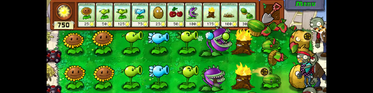 Plants Vs Zombies: Easy Edition by Btw I am Human - Game Jolt