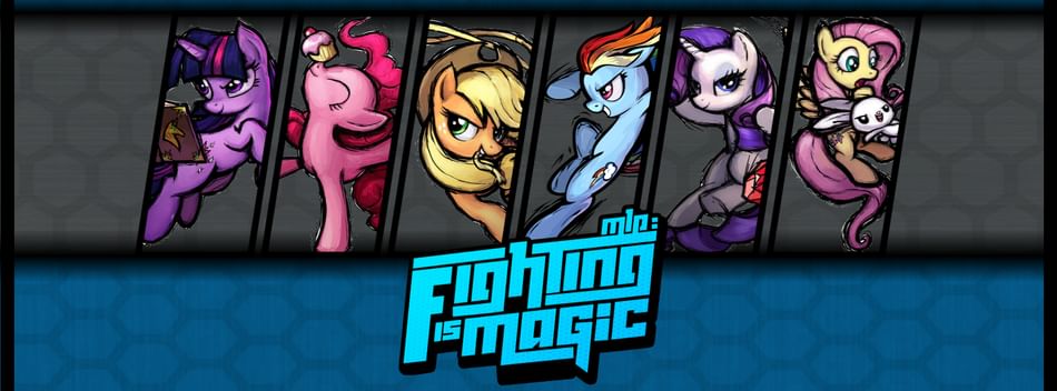 My Little Pony friends fighting is magic fighting is magic