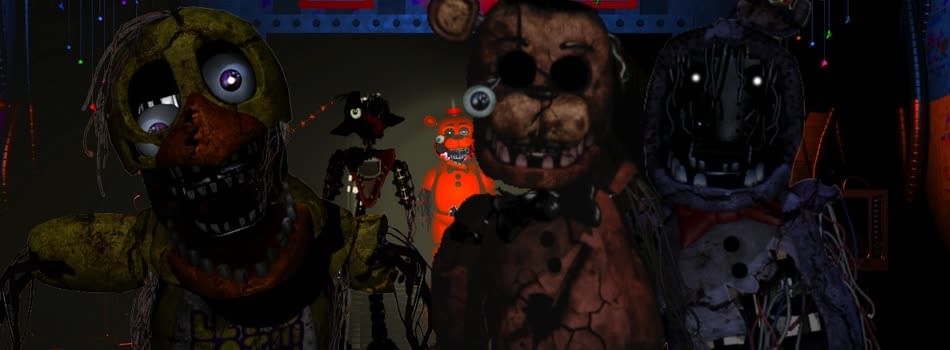 FNaF 2 WITHERED TOY ANIMATRONICS  The Return To Abomination's Fan Game 