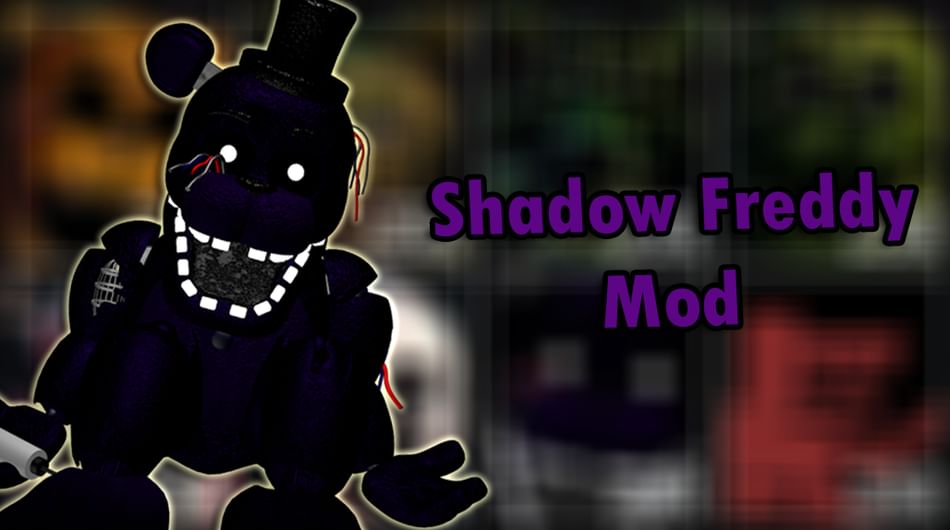 Shadow Freddy In Ultimate Custom Night (Mod) .
