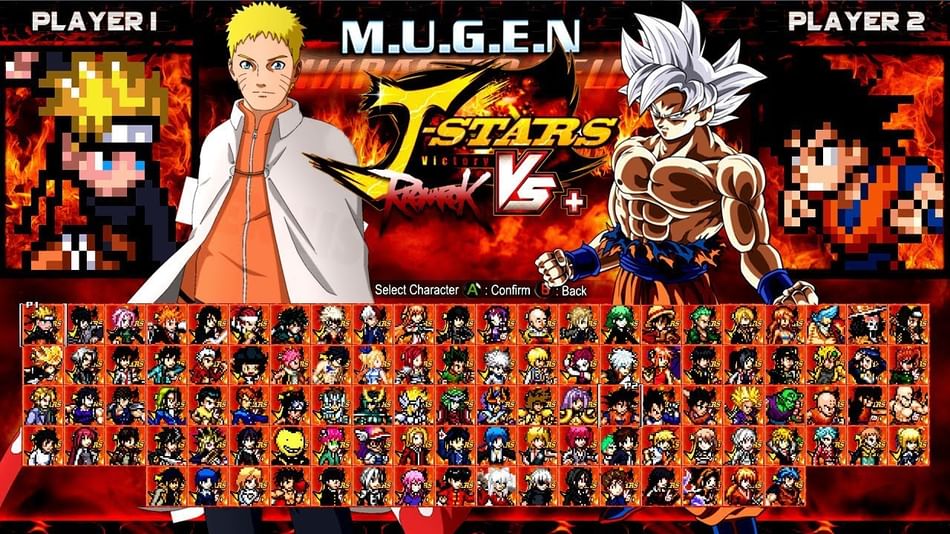 J_ JUMP FORCE MUGEN JST