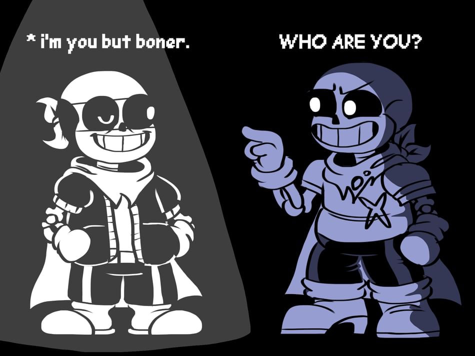 Underswap Sans Fight - Physics Game by thegreenfiretruc