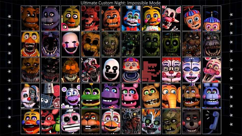 I made a 50/1000 mode mod for FNAF UCN (part 2 in description) 