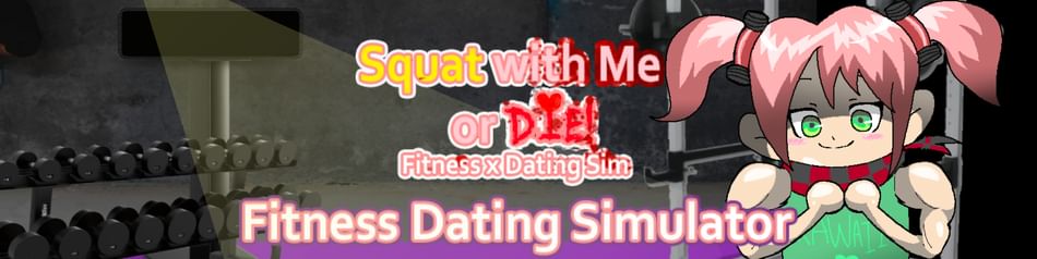 Squat With Me or Die Fitness Dating Sim by chibixi Play