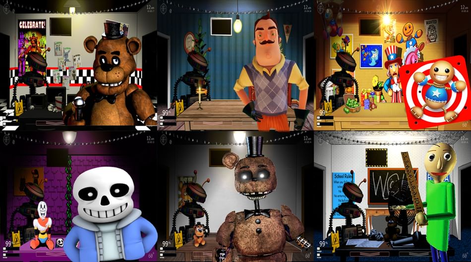 時 on X: Five Nights at Freddy's Ultimate Custom Night #FNAF   / X