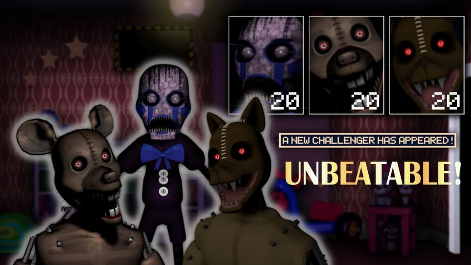 Ultimate Custom Night - Fixed Nightmare Animatronics + Fredbear's Family  Diner office (Mod) by NIXORY - Game Jolt