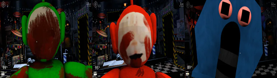 JustALilToby on Game Jolt: Tinky Winky from Slendytubbies 1 model