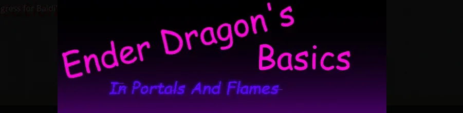 v1.1.1 Update! - Minecraft Basics 2: Ender Dragon's Basics in Portals and  Flames! by JohnsterSpaceGames