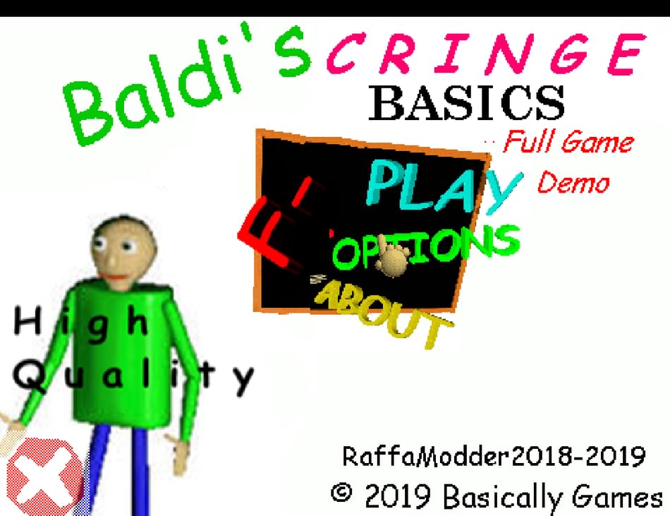 Update 1.3 - Baldi basics full game public demo mod menu by Baldi89989
