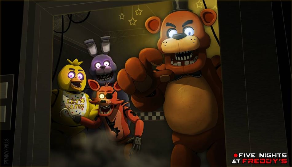 Nova Beta da nova versão de fnaf mobile raids (fnaf non ar) jogo de alemy  bits 