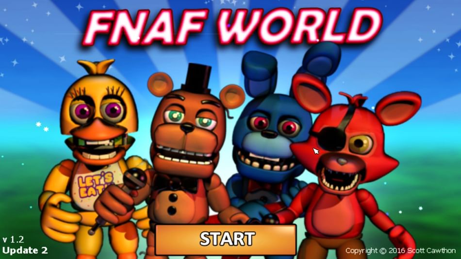 Lefty FNAF 6 In Fnaf World (Mod) by ZBonnieXD - Game Jolt