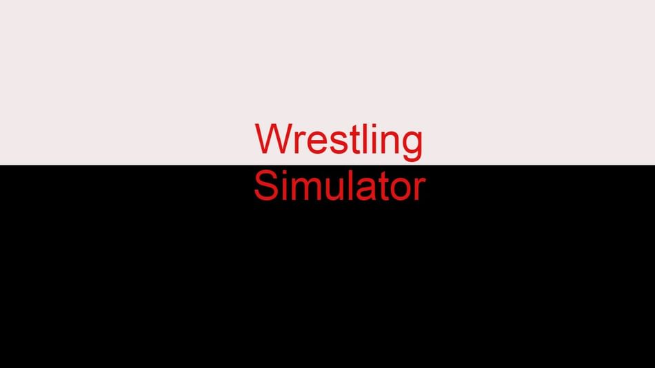 wrestling simulator game