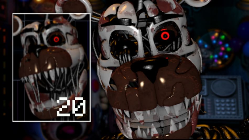 Molten Freddy's UCN jumpscare (Fan Made, model made by