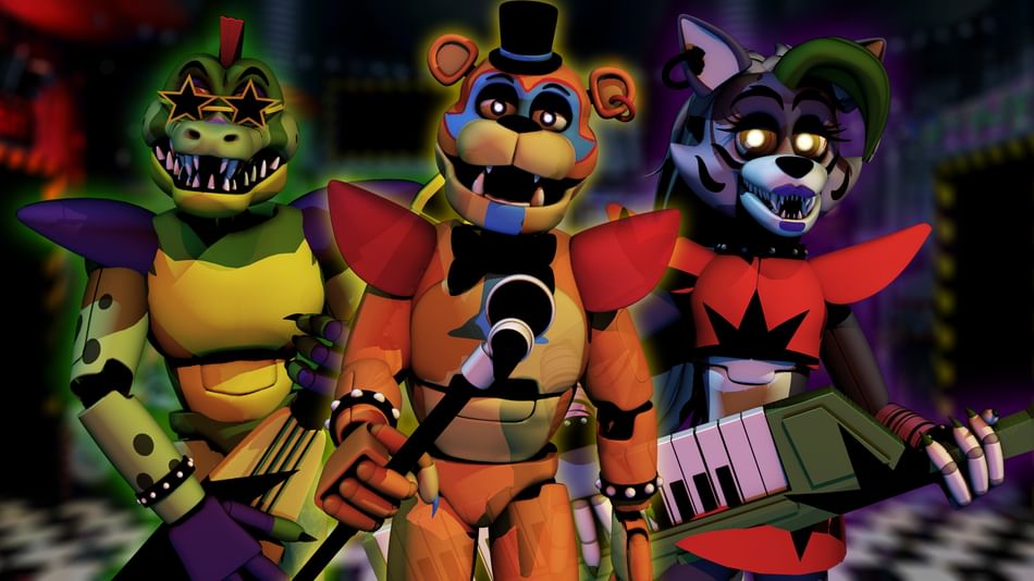 IULITM on Game Jolt: FNAF Security Breach Reboot ALL ANIMATRONICS