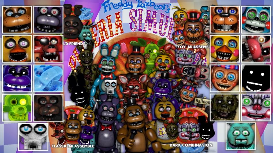 Five Nights at Freddy's Animatronic Simulator by MegaLazer1000 - Game Jolt