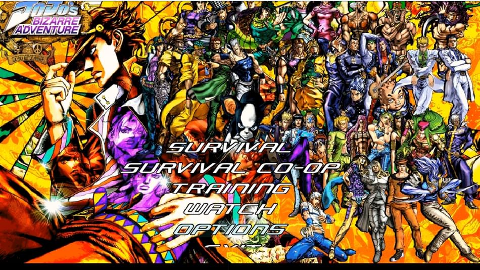 JOJO BIZARRE ADVENTURE JUS PARA ANDROID E PC, COM CHARS, TRANSFORMAÇÕES E  BIZARRICES (DOWNLOAD) 