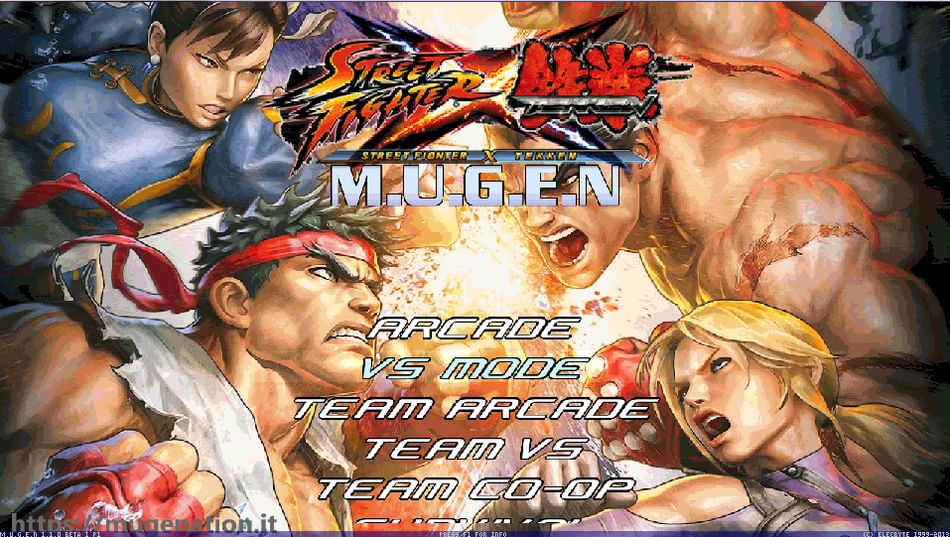 Street Fighter X Tekken Mugen Game With UnoTAG by Mugenation