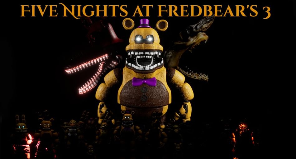 Five Nights At Fredbears 3 FREE ROAM REMASTER Free Download
