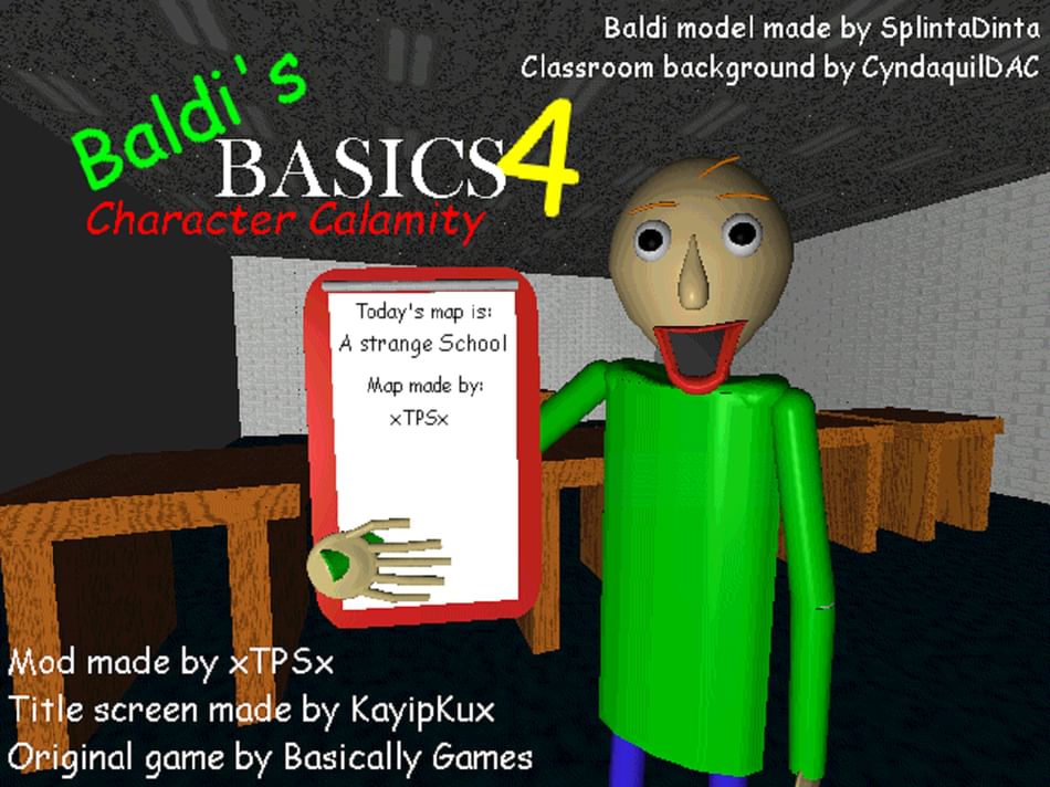 Baldi's basic custom mode (A Baldi's basic mod) by Paulor_94 - Game Jolt