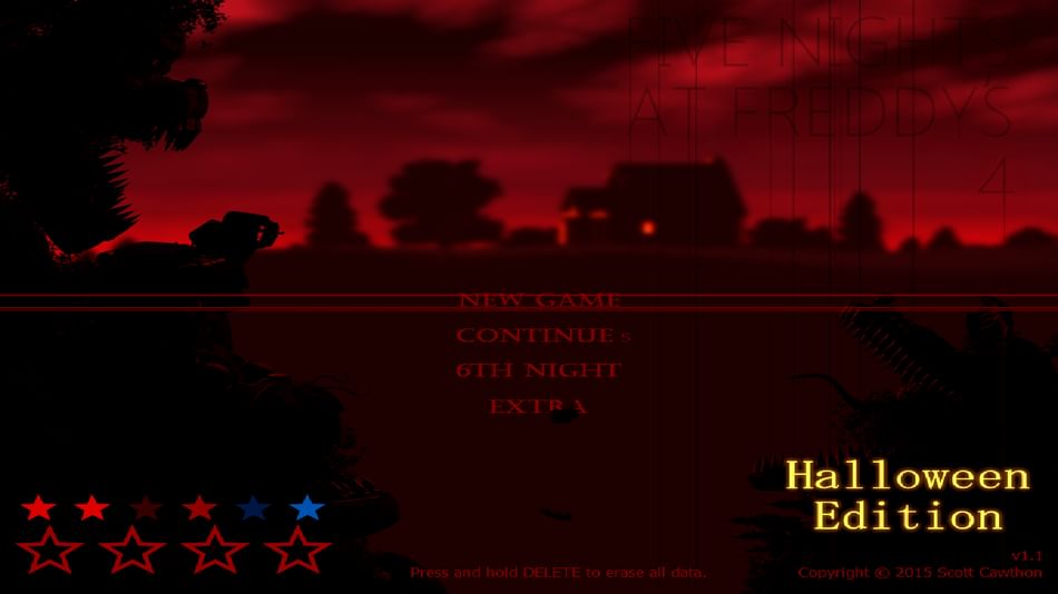 Fnaf 4 halloween edition by nightmarespringtrap1_f148 - Game Jolt