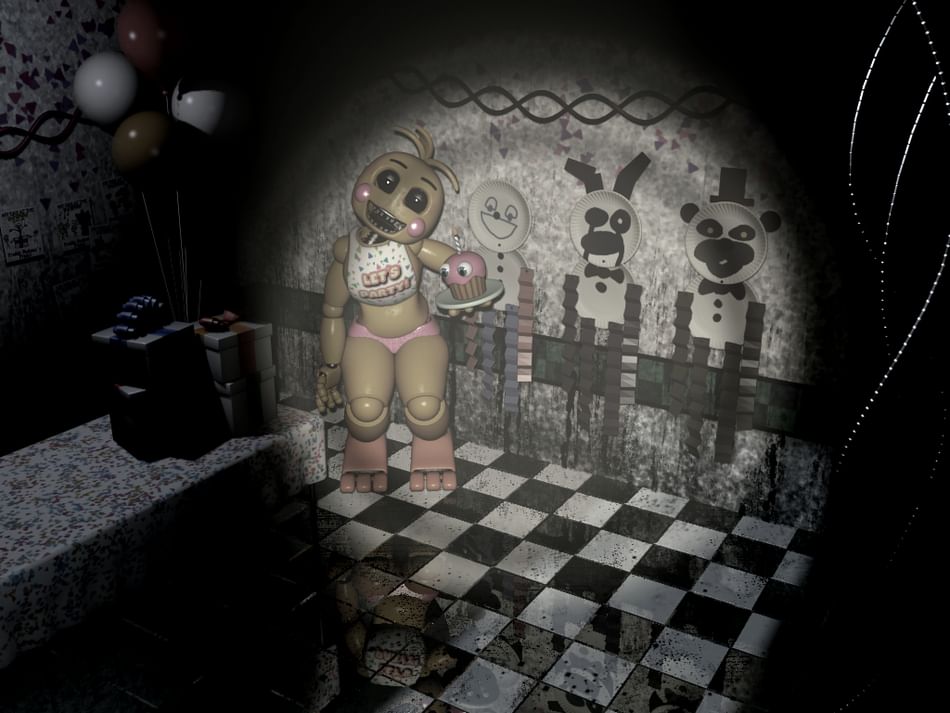 🥞! on Game Jolt: Withered Chica/ Dismantled Chica (FNaF 1)