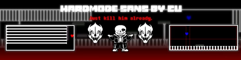 UNDERTALE Hard Mode: Sans Battle (fanmade genocide battle) by Vecc - Game  Jolt