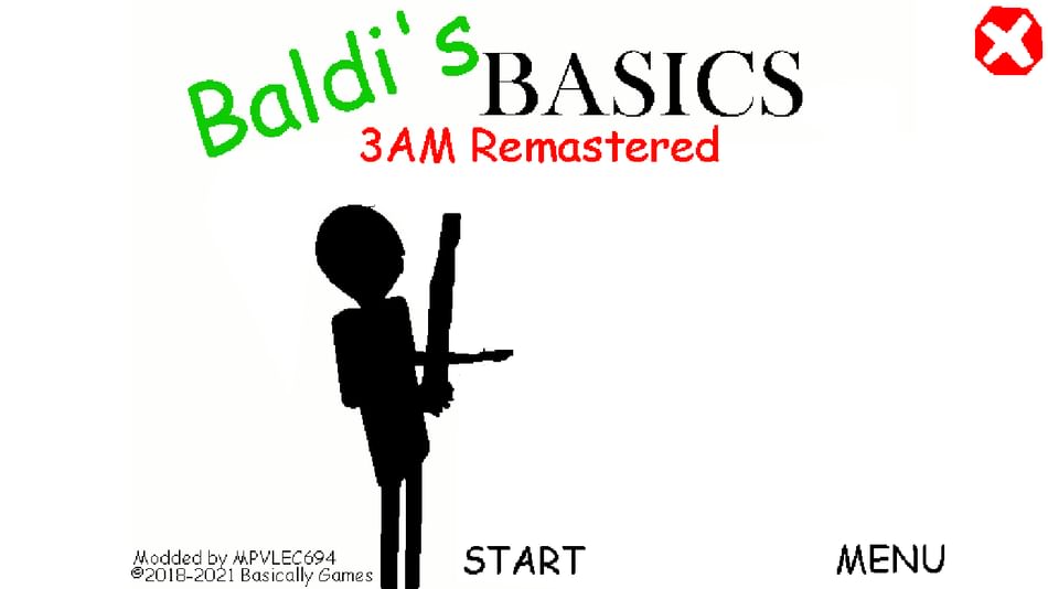 Baldi's basics 3am best sale