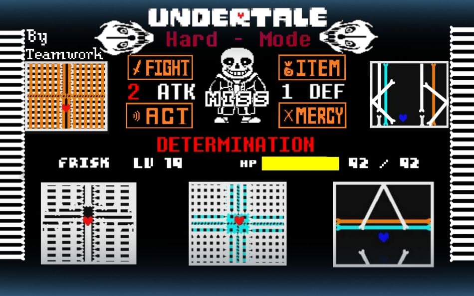 undertale sans fight the hard mode by tororokun - Play Online - Game Jolt