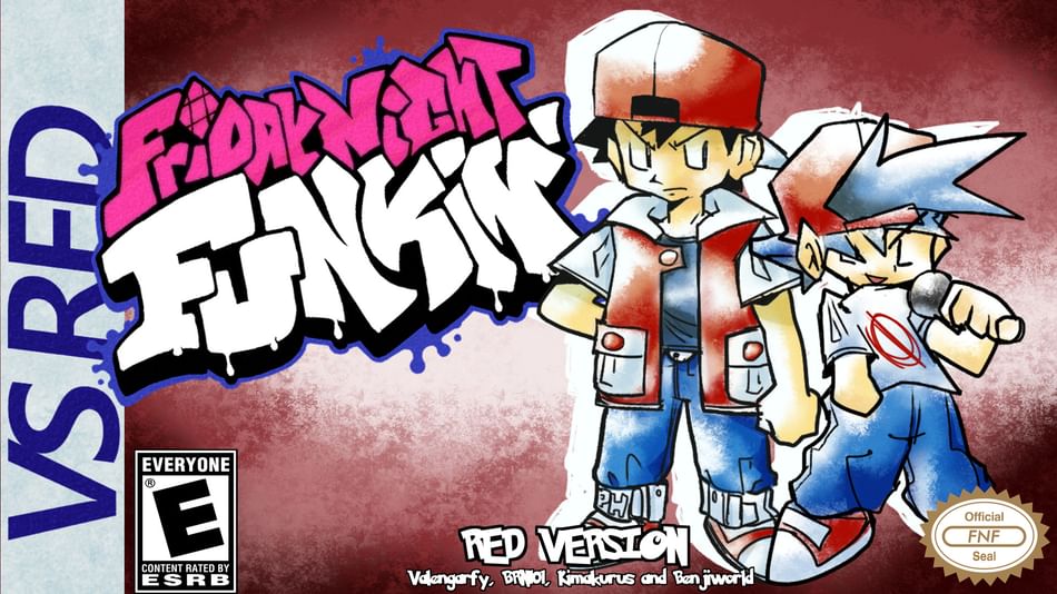 Friday Night Funkin': Strangle Pokemon Red 🔥 Play online