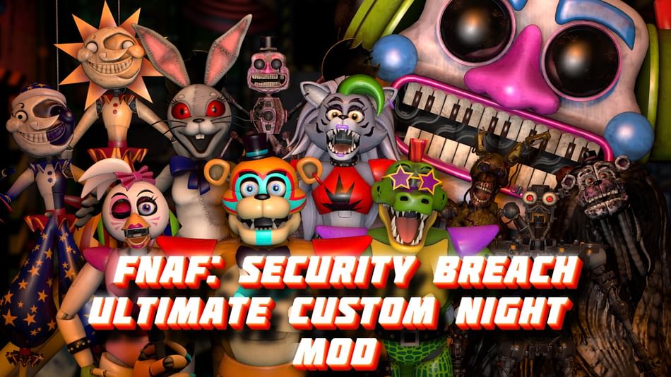 FNaF:SB 100% modded save file [Five Nights at Freddy's Security Breach]  [Mods]