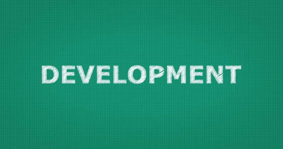 Developer word. Development слово. Development надпись. Development of Words. In Development надпись.