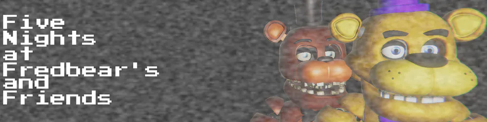 Glitch5970 - FNaF 1 3D props collection (Free)