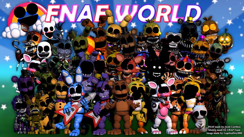 FNAF World – New In-Game Images Emerge!