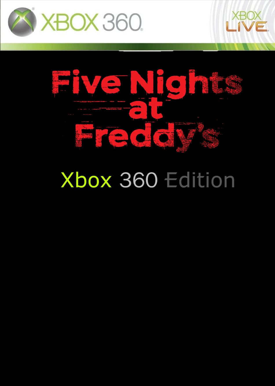 Five Nights at Freddy's Cover (Xbox 360) by Br4zK-L3g3nDv2 on