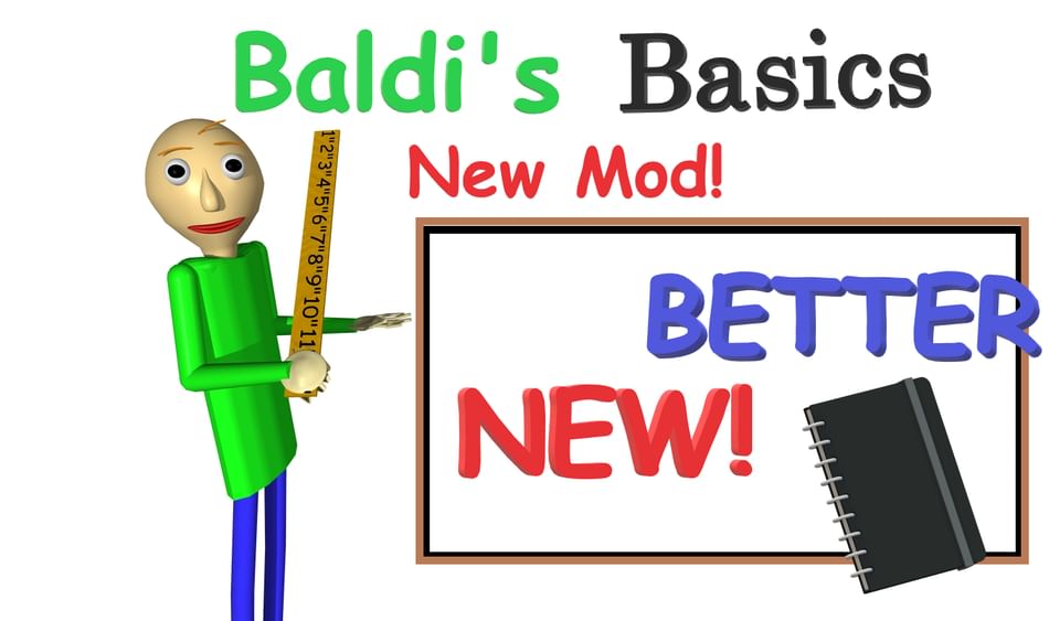 10 NEW Baldi's Basics in Education and Learning Mods 
