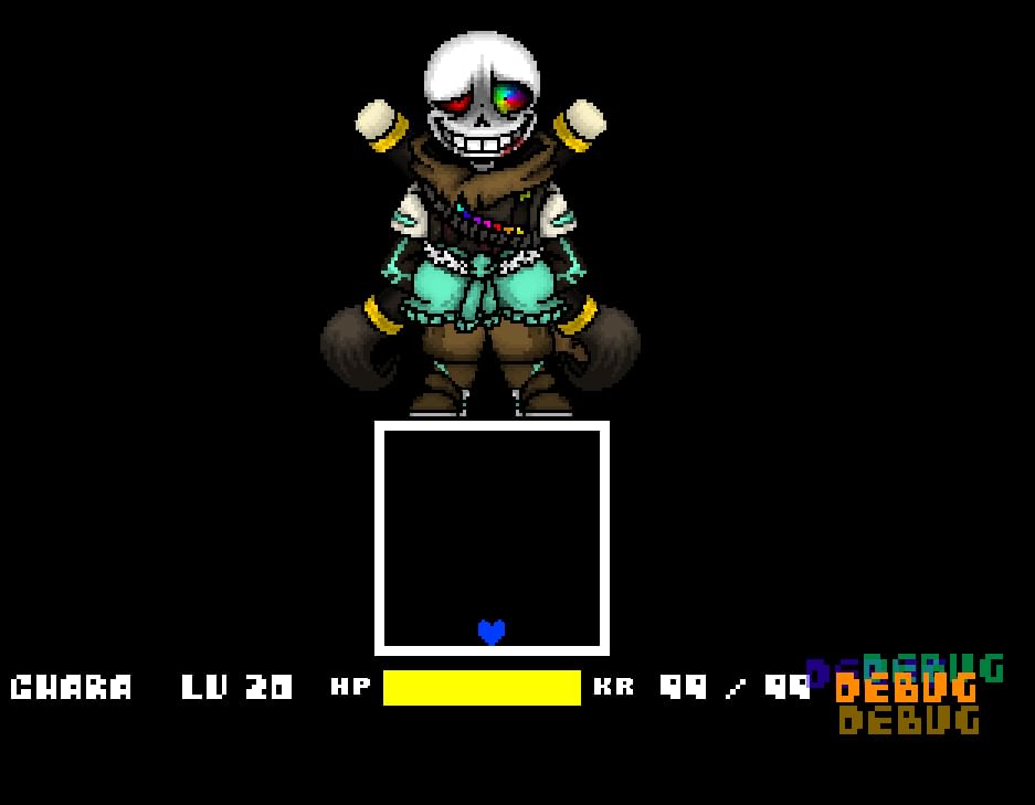 ink sans phase3 hardmode (color) by iloveChara - Game Jolt