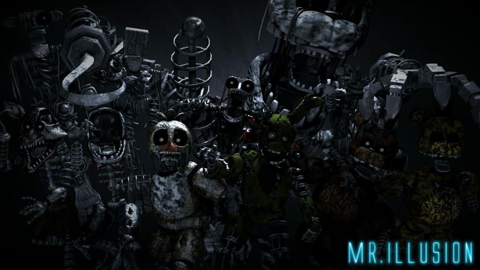 THE IGNITED ANIMATRONICS RETURN.. - FNAF The Joy of Creation 2022 