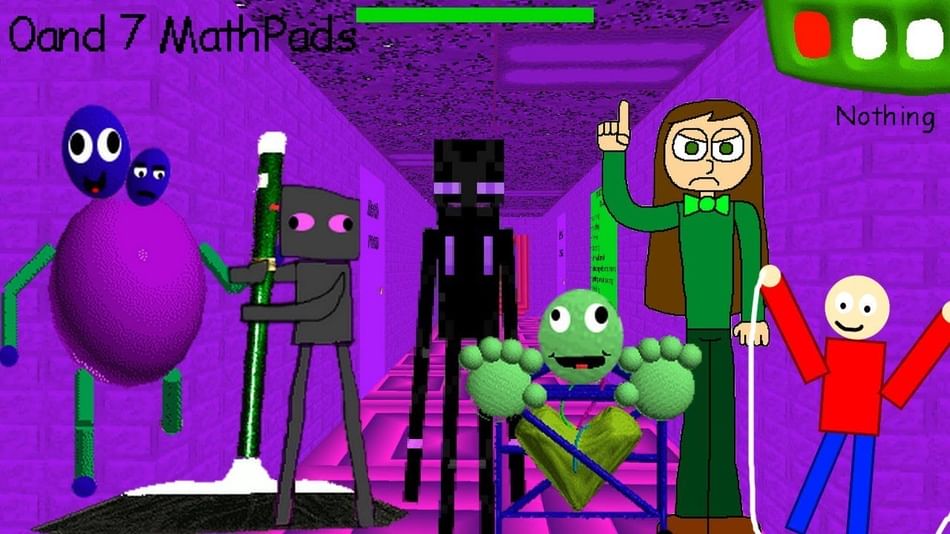 Baldi's Basics Map Pack Floor One Demo [Baldi's Basics] [Mods]