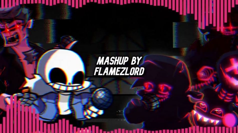 FNF Corruption Project Deathmatch X Burning in hell But I made it