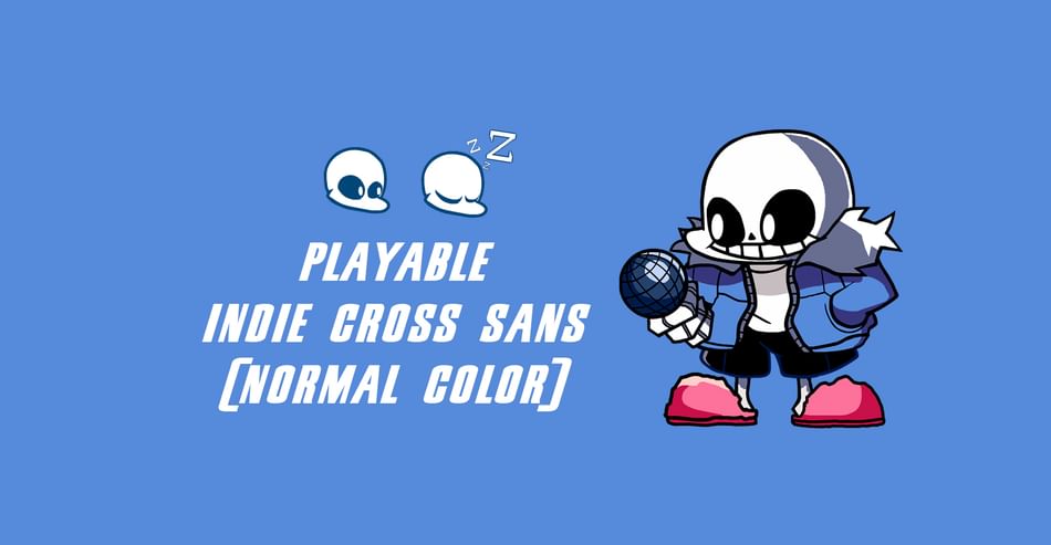 Playable Indie Cross Sans!! by Uhard999 is epic - Game Jolt