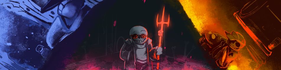 ManelElMestari on Game Jolt: Dust Sans *sketch*