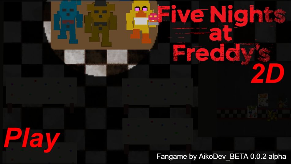 FNAF 2 MiniGames 2D - Physics Game by alissongamer11