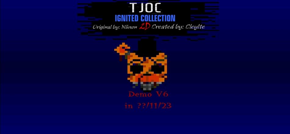 The Joy Of Creation: Ignited Collection Menu 