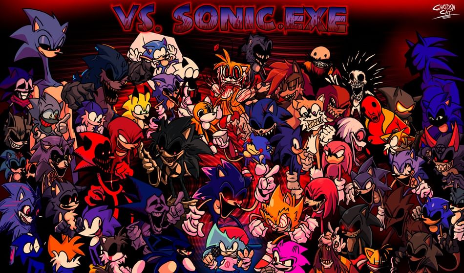 Jogo · FNF VS Sonic.EXE 2.5 / 3.0 / 4.0 / Restored + Final Escape · Jogar  Online Grátis