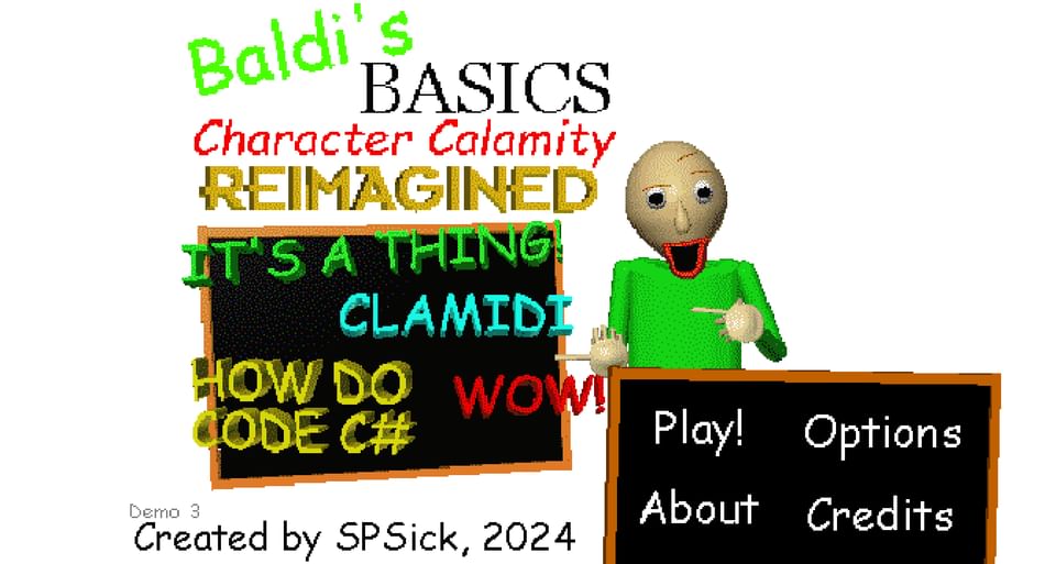 Baldi character calamity 2