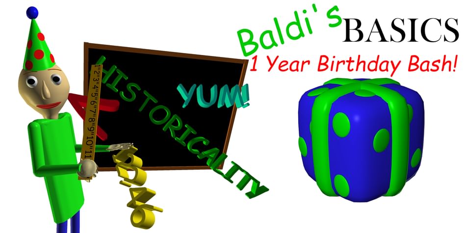 Baldis basics birthday bash mod menu by Groovy Gamer