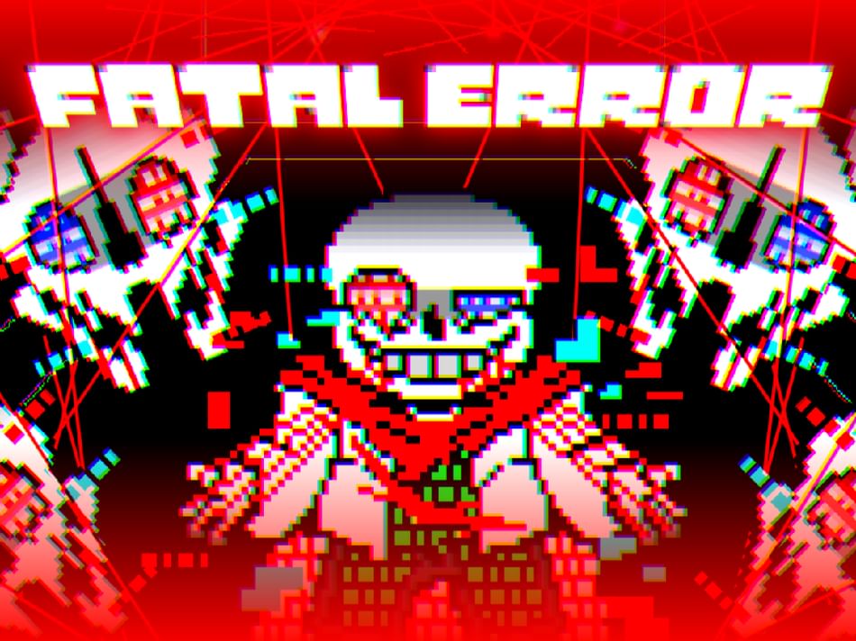 FATAL ERROR sans fight! by BossHim - Play Online - Game Jolt