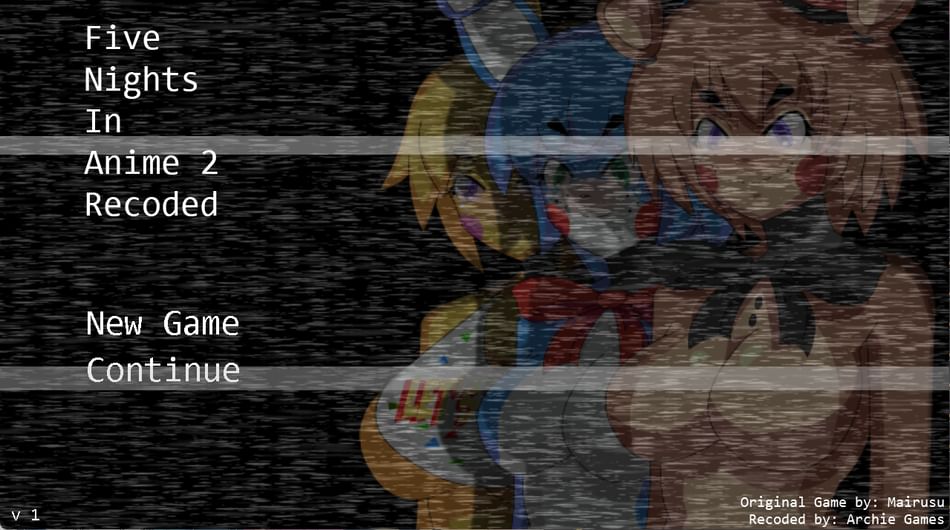 Five Nights At Anime Game Free - Colaboratory