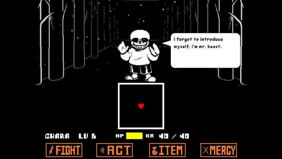 UNDERTALE: promised. Sans fight remake release! 